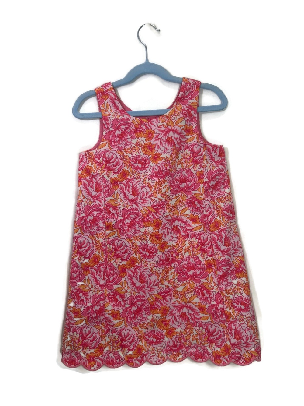 Tommy Bahamas Little Girls Dress Pink and Yellow 6